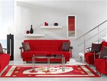 Kırmızı renk ev dekorasyonunda nasıl kullanılır 