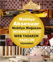Mobilya Aksesuar Mağazası Sitesi Tasarımı Yazılımı